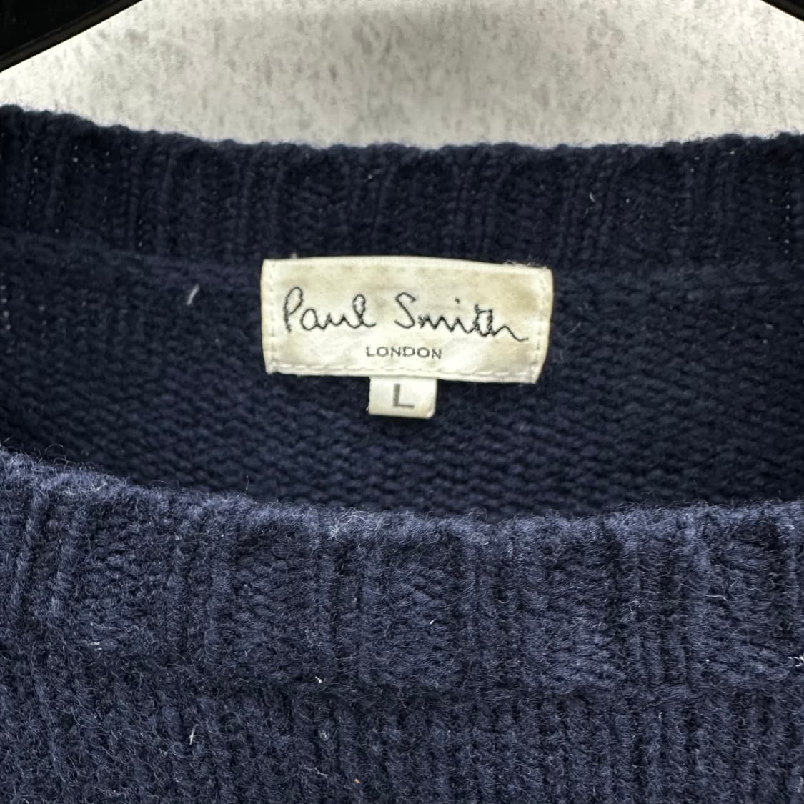 100 폴스미스 재팬 여자 울 캐시미어 니트 상품이미지3