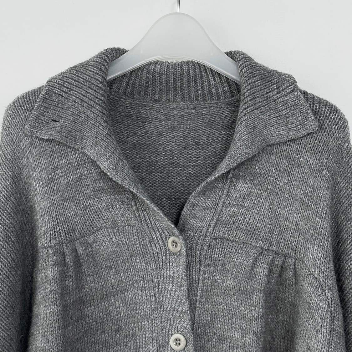 바네사브루노 니트 케이프 가디건 상품이미지2