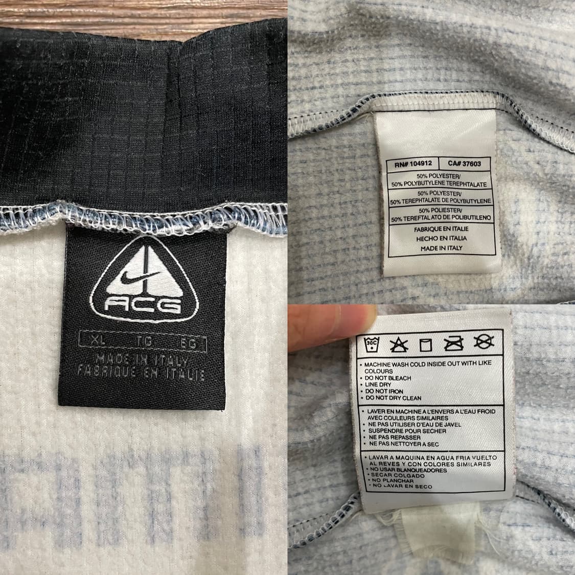 나이키 ACG 트렉 폭스바겐 사이클 져지 집업 자켓 상품이미지8