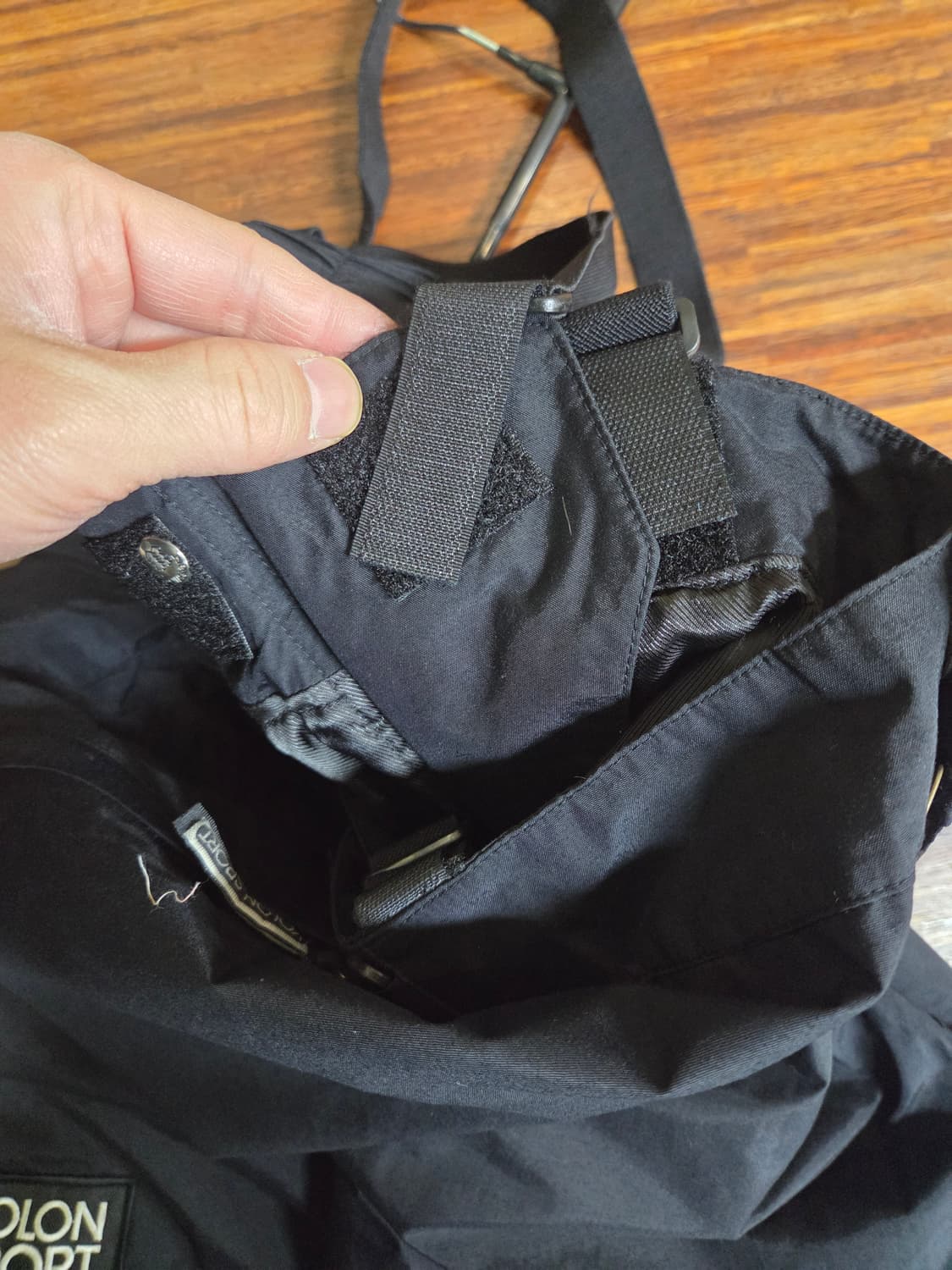 코오롱스포츠 올드스쿨 오버롤 멜빵 방풍 팬츠 xl 상품이미지4