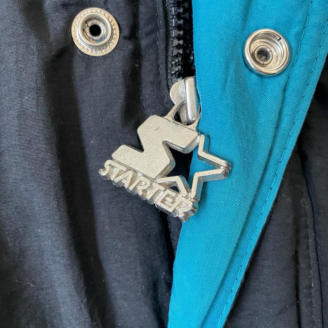 90s 스타터 NFL 잭슨빌재규어스 올드스쿨자켓 3XL 상품이미지4