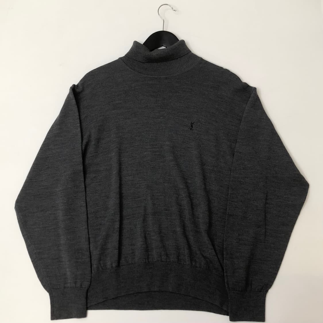 YSL 입생로랑 그레이 터틀넥 울 니트   상품이미지2