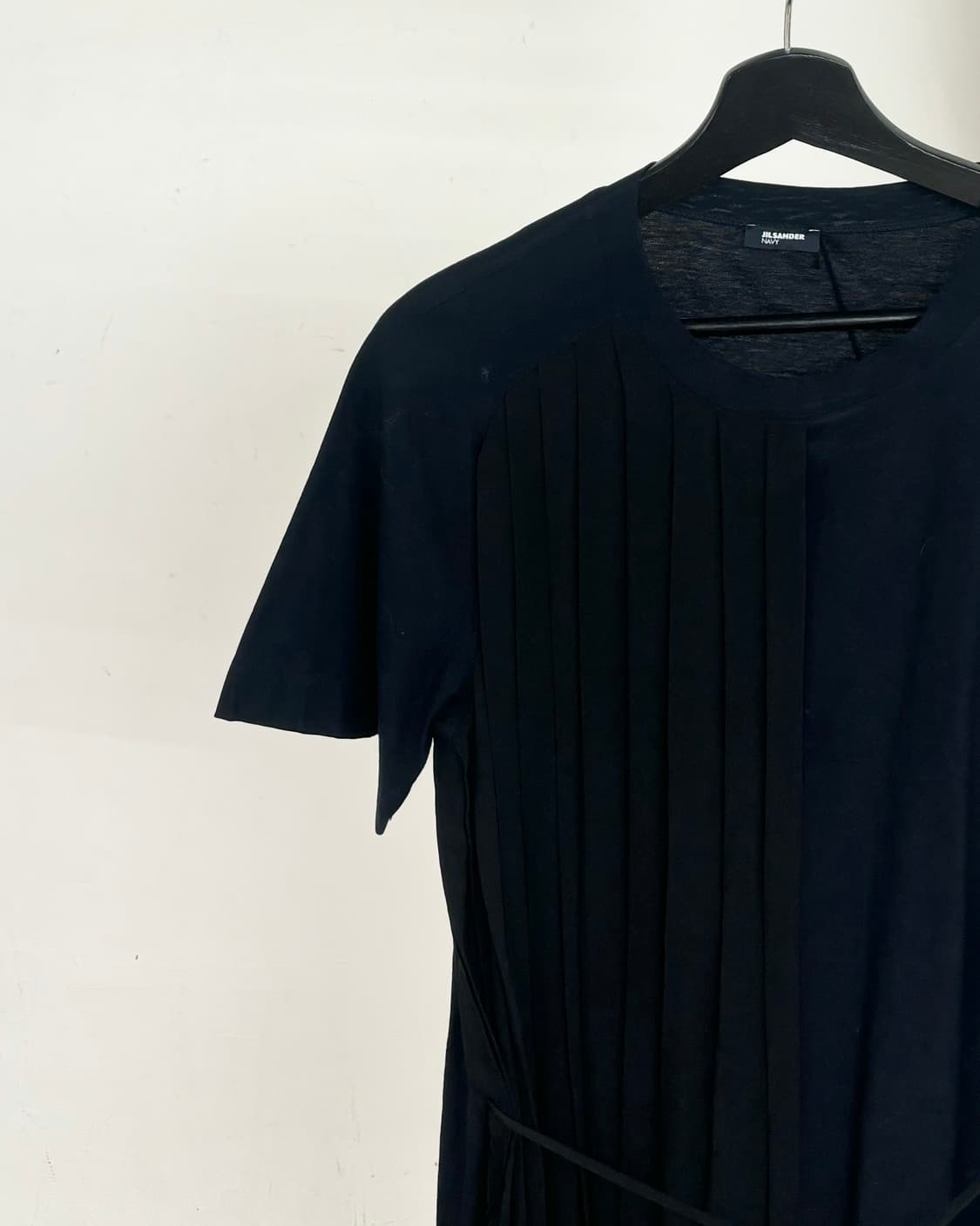 질 샌더 시폰 플리츠 컷소어 티셔츠 상품이미지3