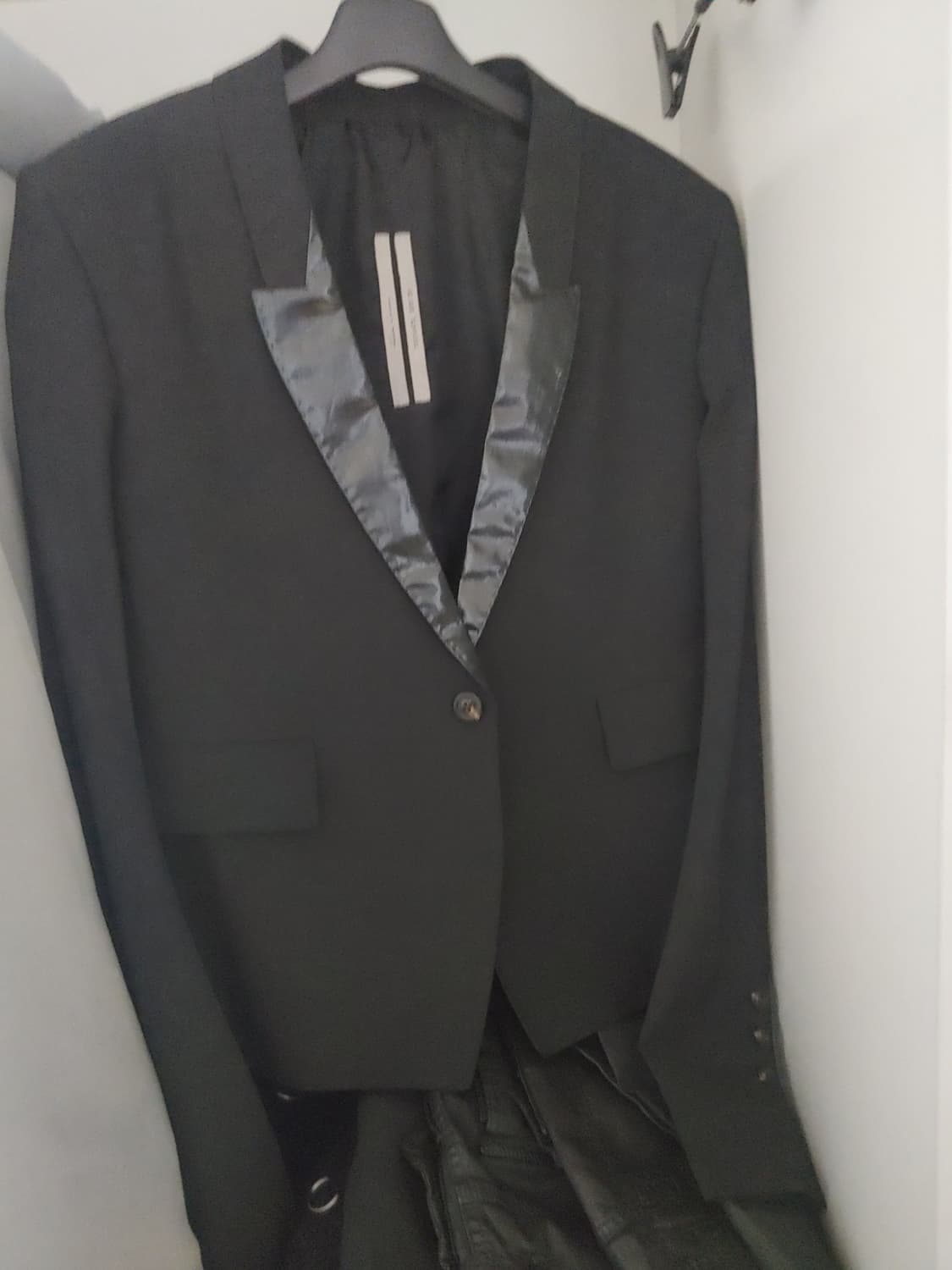 rick owens one button blazer 46 상품이미지3