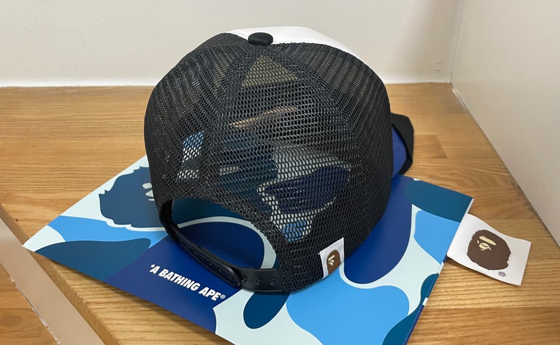 베이프 컬리지 메쉬캡|BAPE College Mesh Cap 상품이미지4