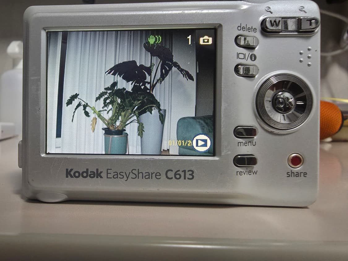 코닥 이지쉐어 C613 빈티지 디지털카메라 상품이미지7