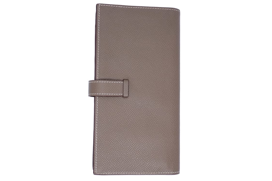 에르메스 베안 소플렛 에토프 그레이 컬러 앱송 은장 장지갑 T각인 상품이미지2