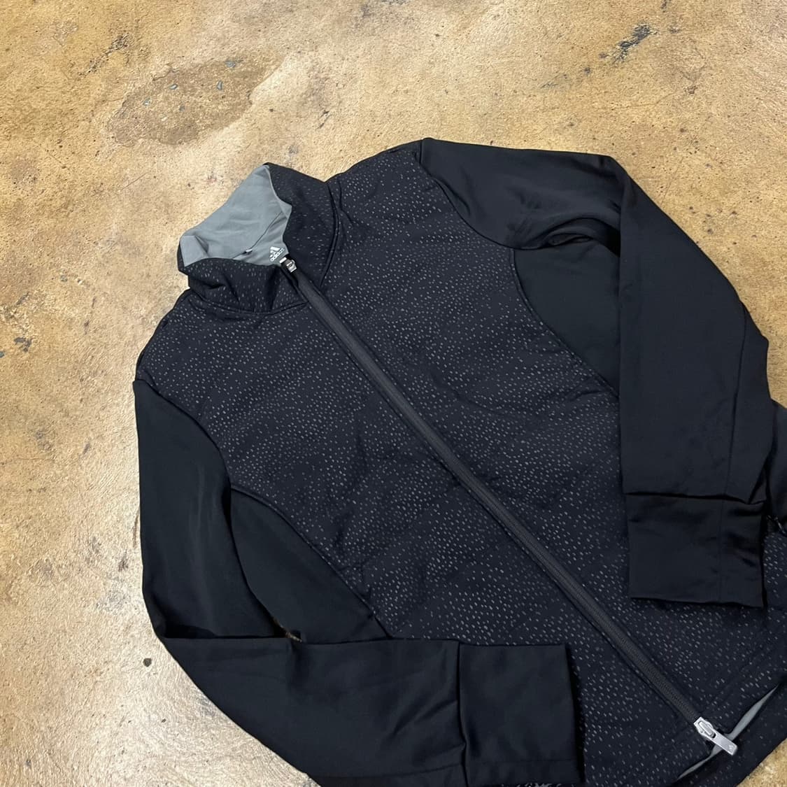 [정품/M] 아디다스 블랙 패턴 스포츠 자켓 b8 상품이미지1