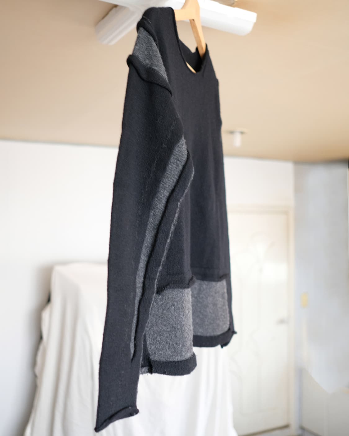 요지 야마모토 Y’s Ripped Pullover 울 스웨터 상품이미지5