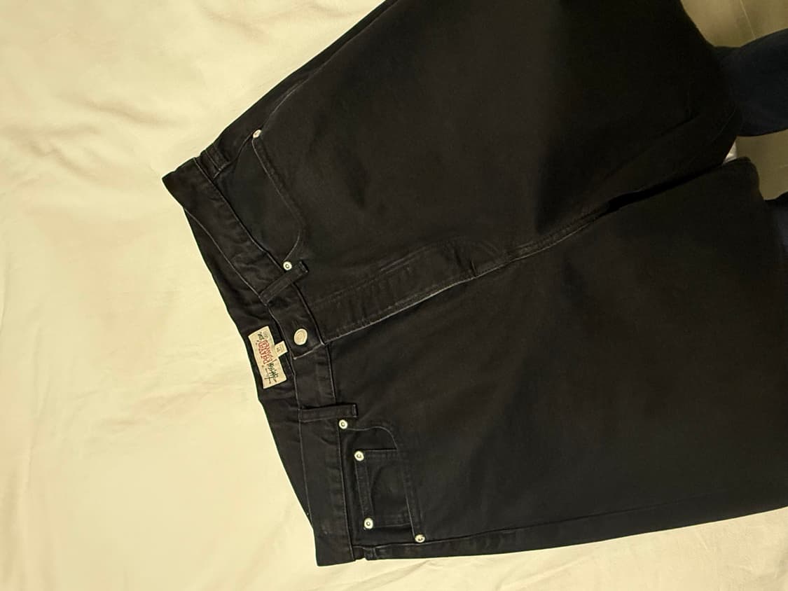 스투시  릴렉스 핏 데님 (와이드) 34 상품이미지4