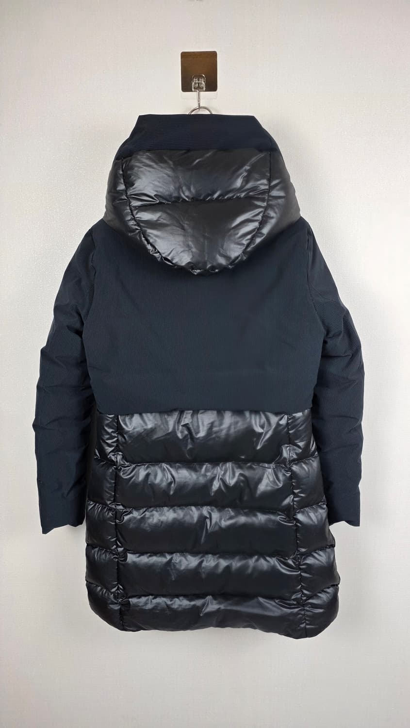 스파이더 여성 패널 롱패딩 블랙 S 상품이미지2