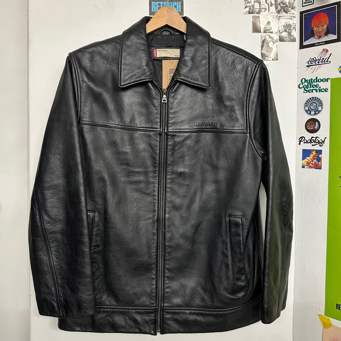 리바이스 소가죽 싱글라이더 자켓 상품이미지1