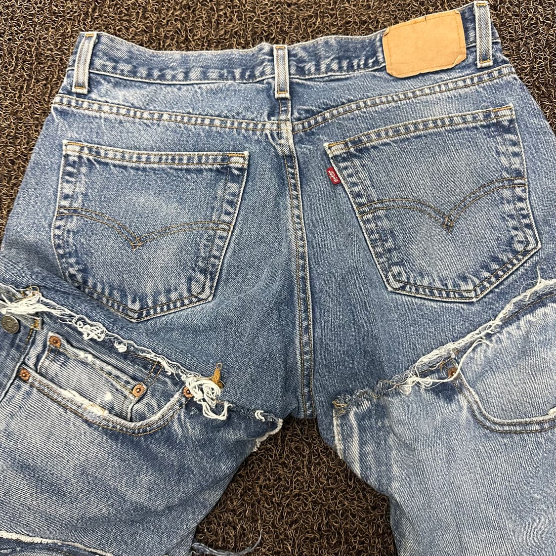 리바이스 리메이크 커스텀 와이드 데님팬츠 34인치 상품이미지6