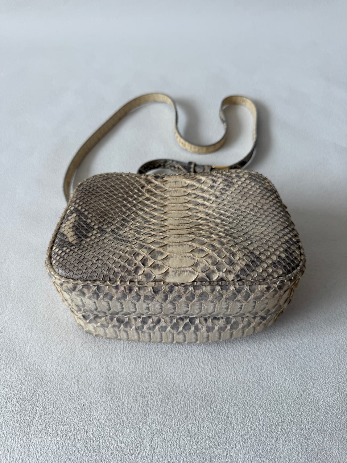 GLENDA 리얼 파이톤 크로스백 상품이미지3