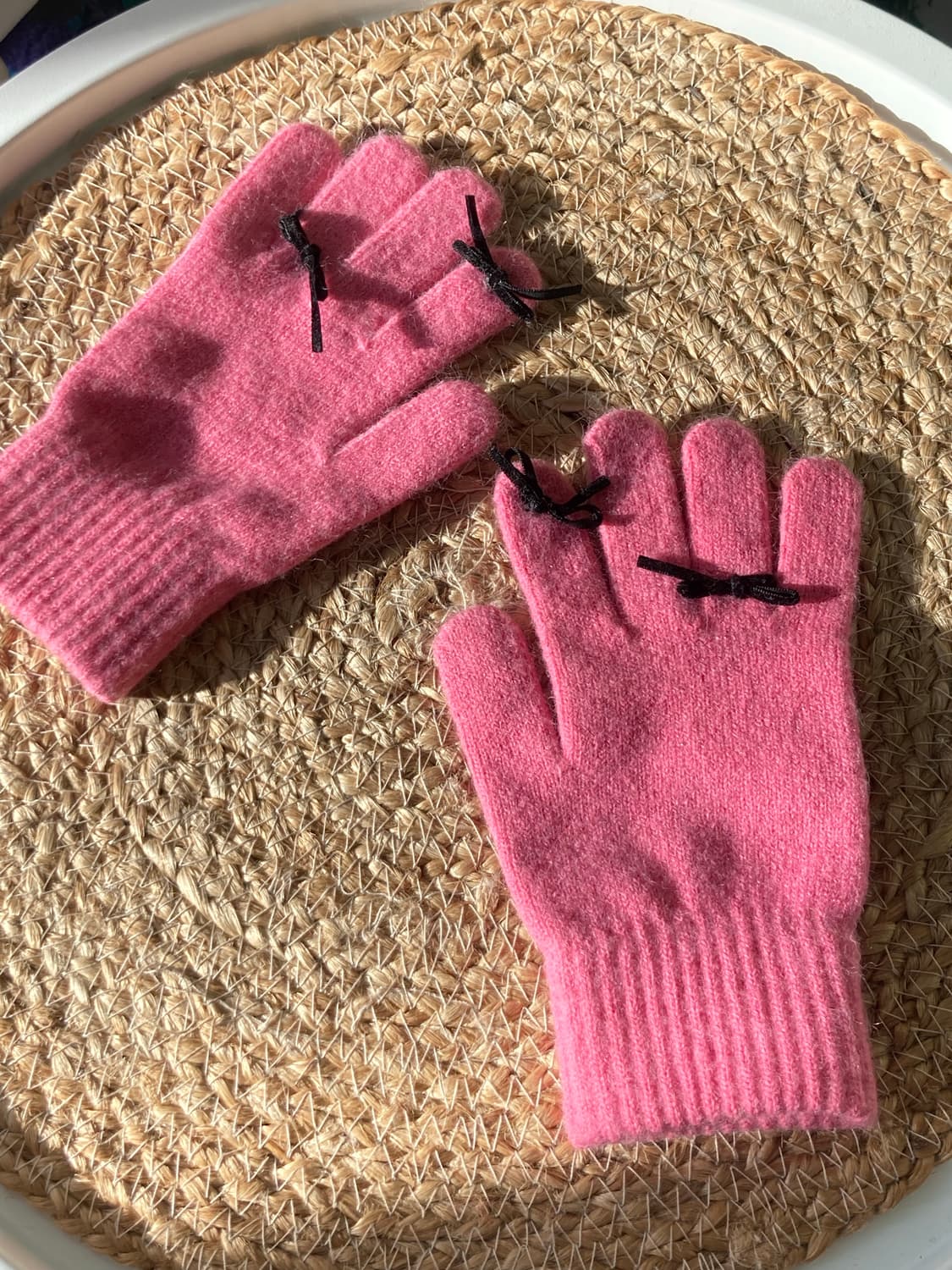 러블리갸루 양산형 로리타 모리걸 발레코어 딸기우유 장갑 상품이미지2