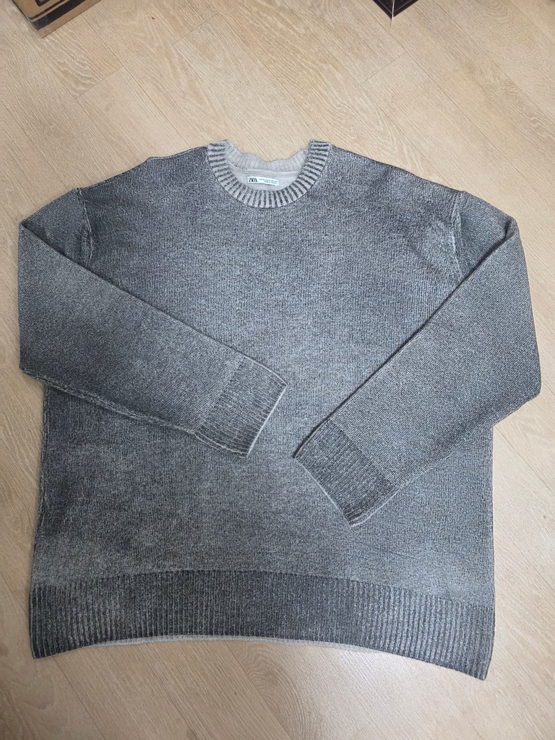 자라 오버핏 니트 XL 상품이미지1