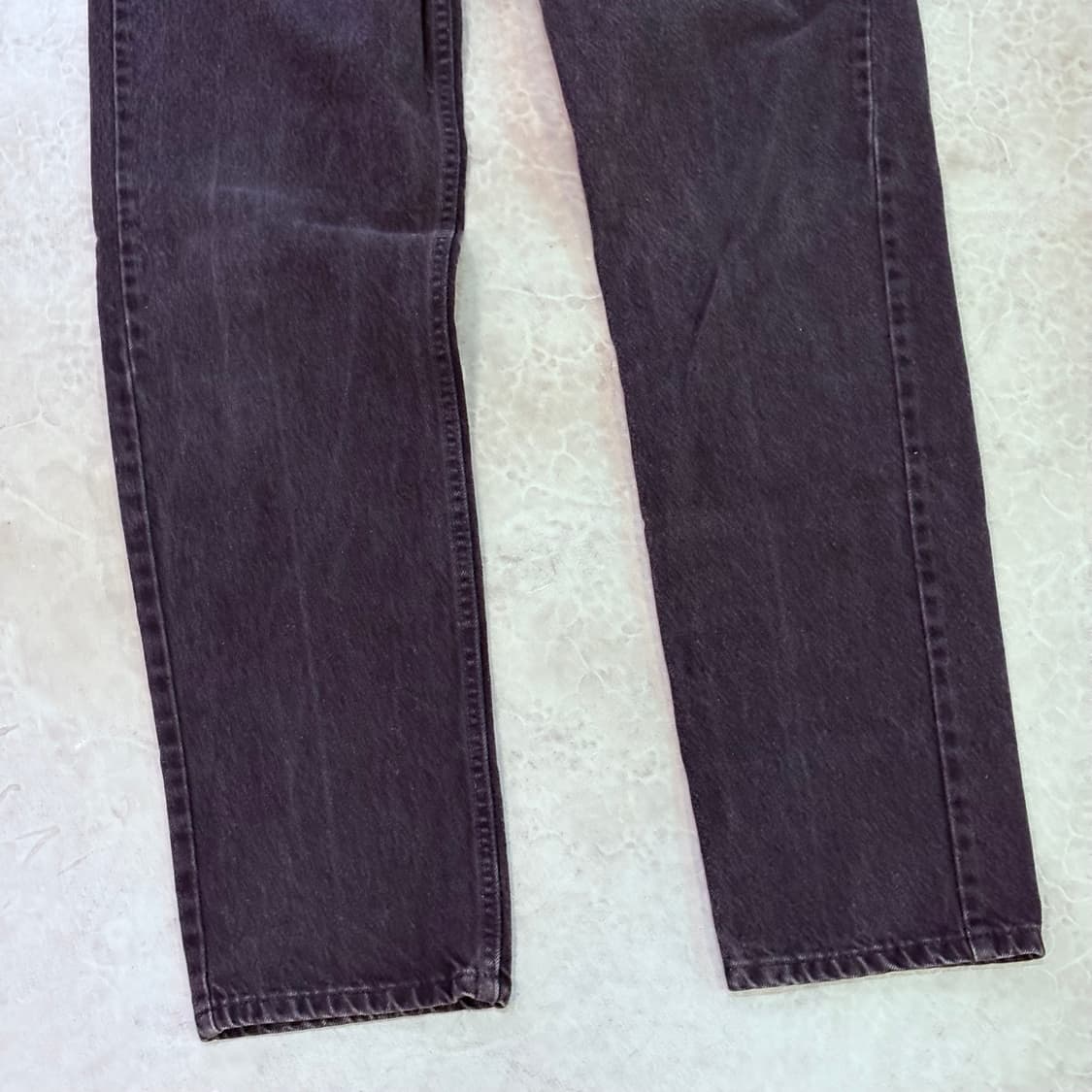 [36/32] USA 리바이스 505 오렌지탭 orange 흑청 블랙 상품이미지3