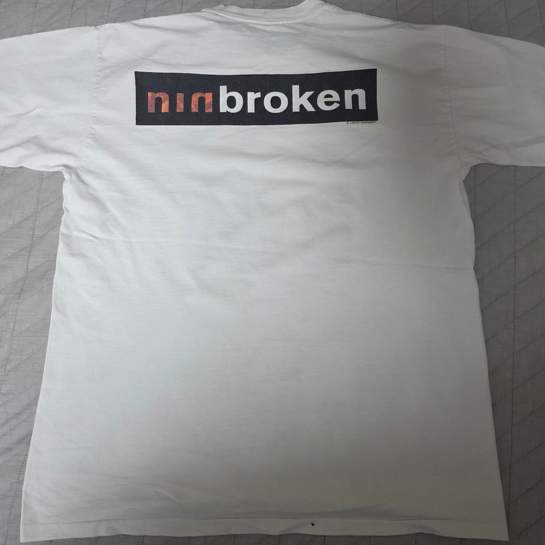 [XL] 90s 나인인치네일스 NINBROKEN 빈티지 밴드티 상품이미지5