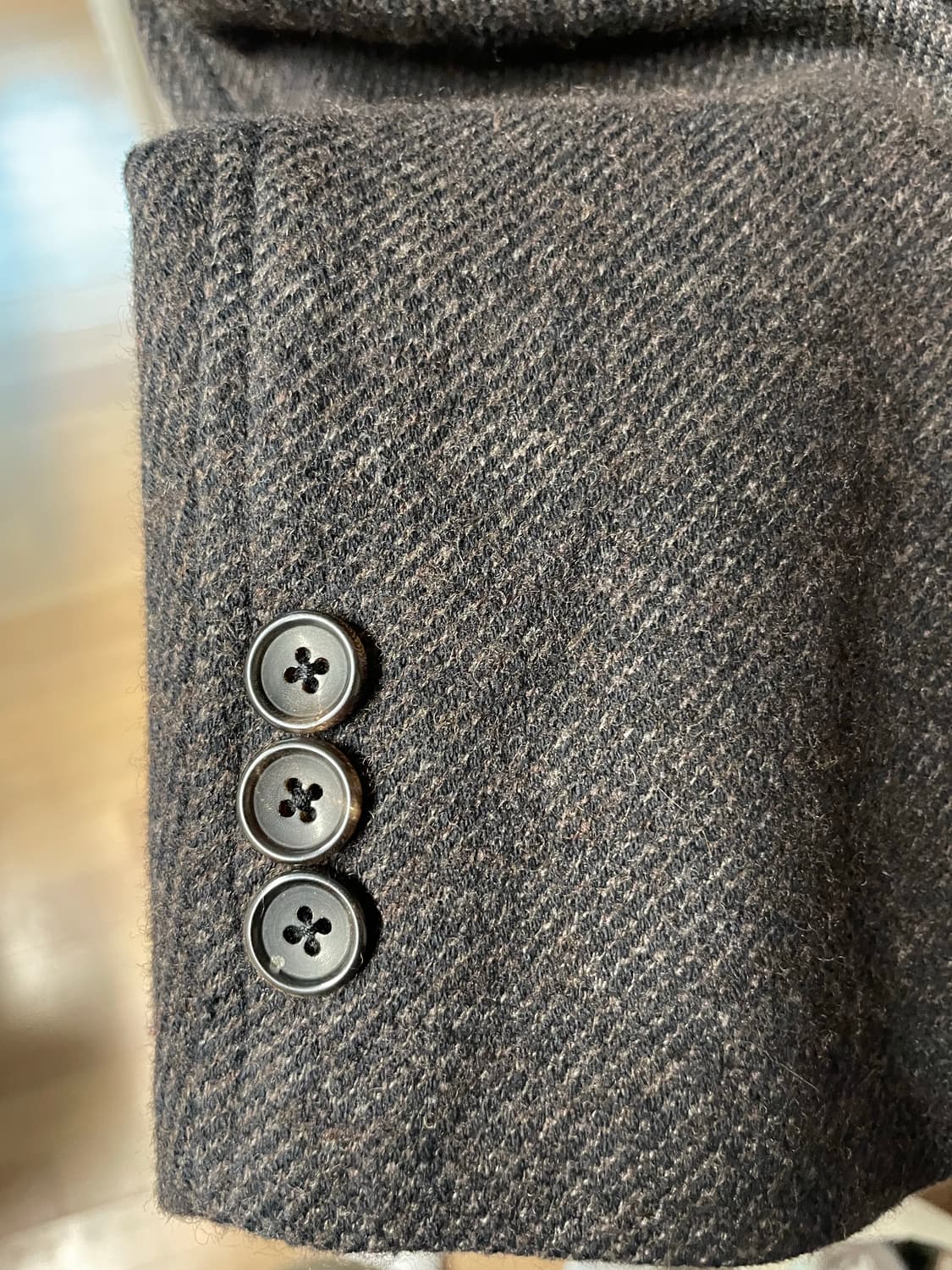 제이프레스 딥브라운 트위드 블레이저 LL (105) 상품이미지4