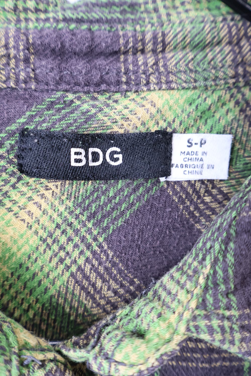 Bdg Green Cotton Checked Shirts 상품이미지6