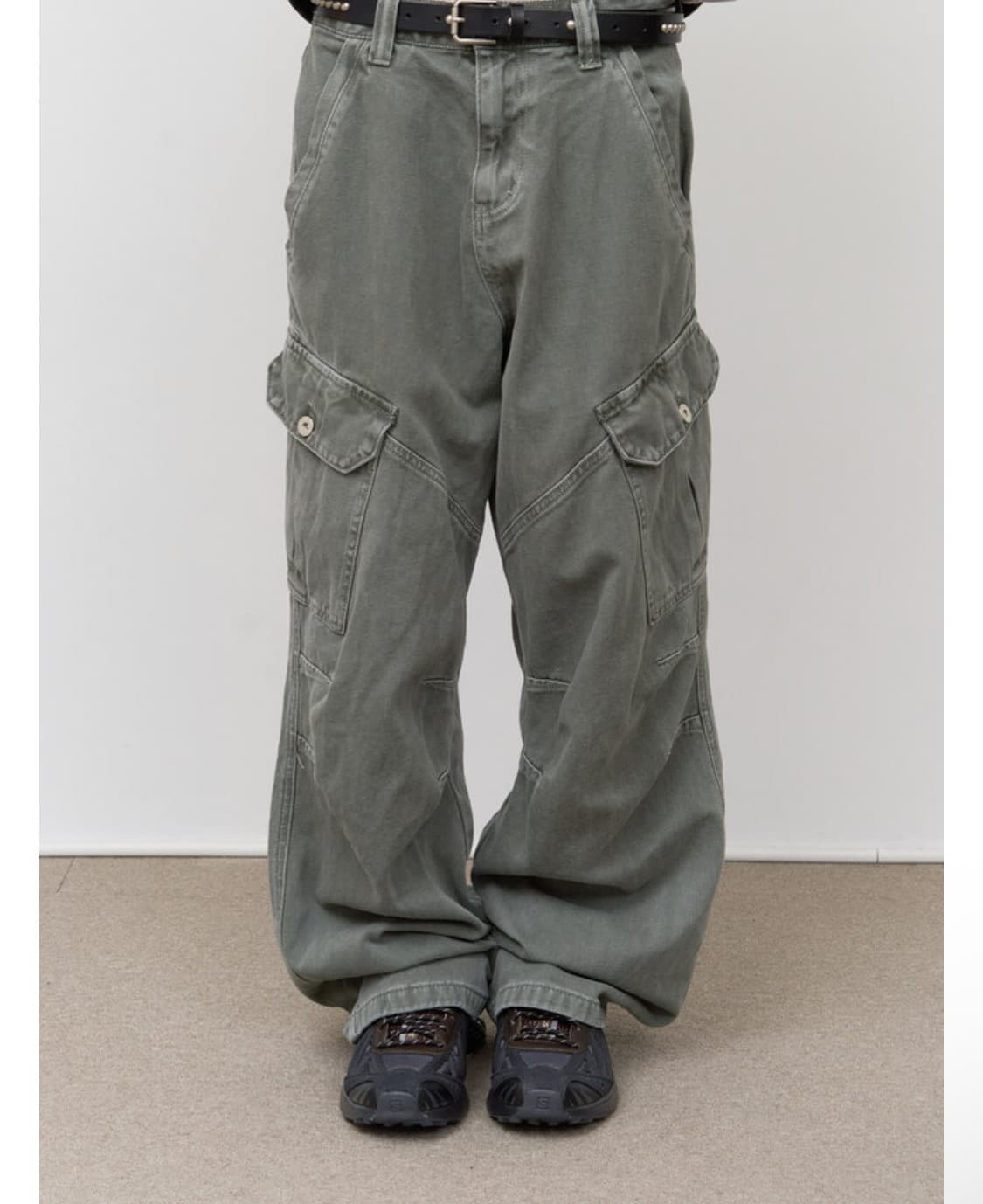 하이파이펑크 노바 카고팬츠 카키 L 상품이미지1