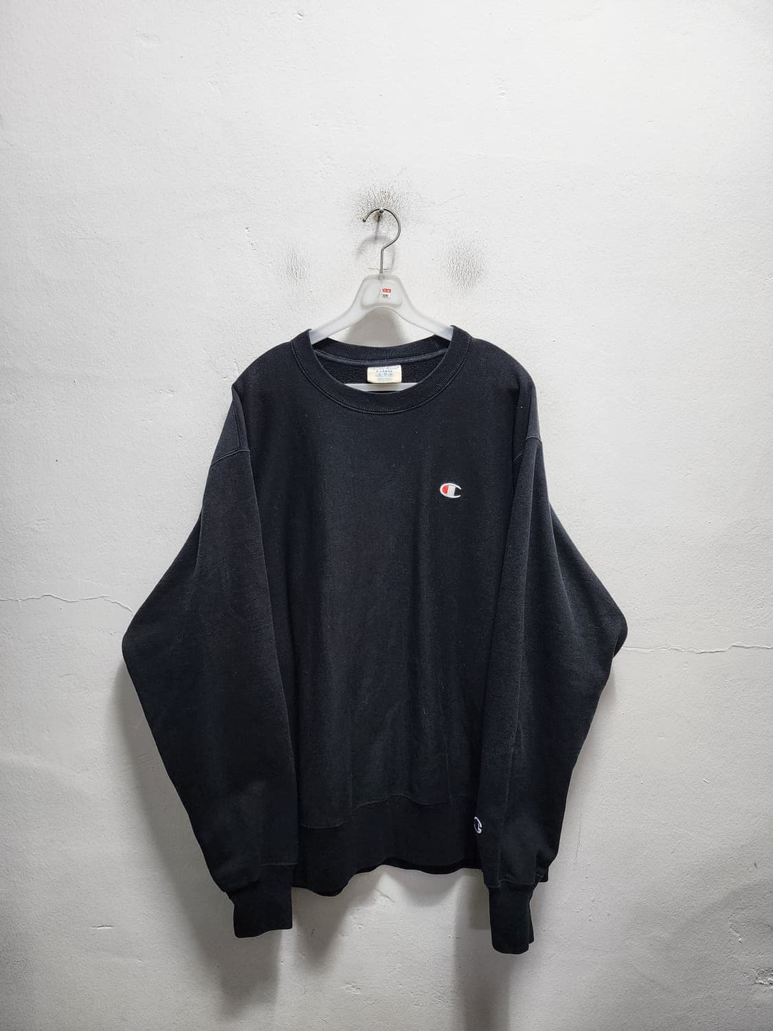 챔피온 리버스위브 블랙 맨투맨 XL 상품이미지1