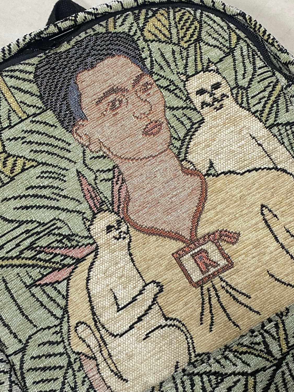 (새상품급) 립앤딥 RIPNDIP 고벨린 자수 백팩 - 유니크 레어템 상품이미지3