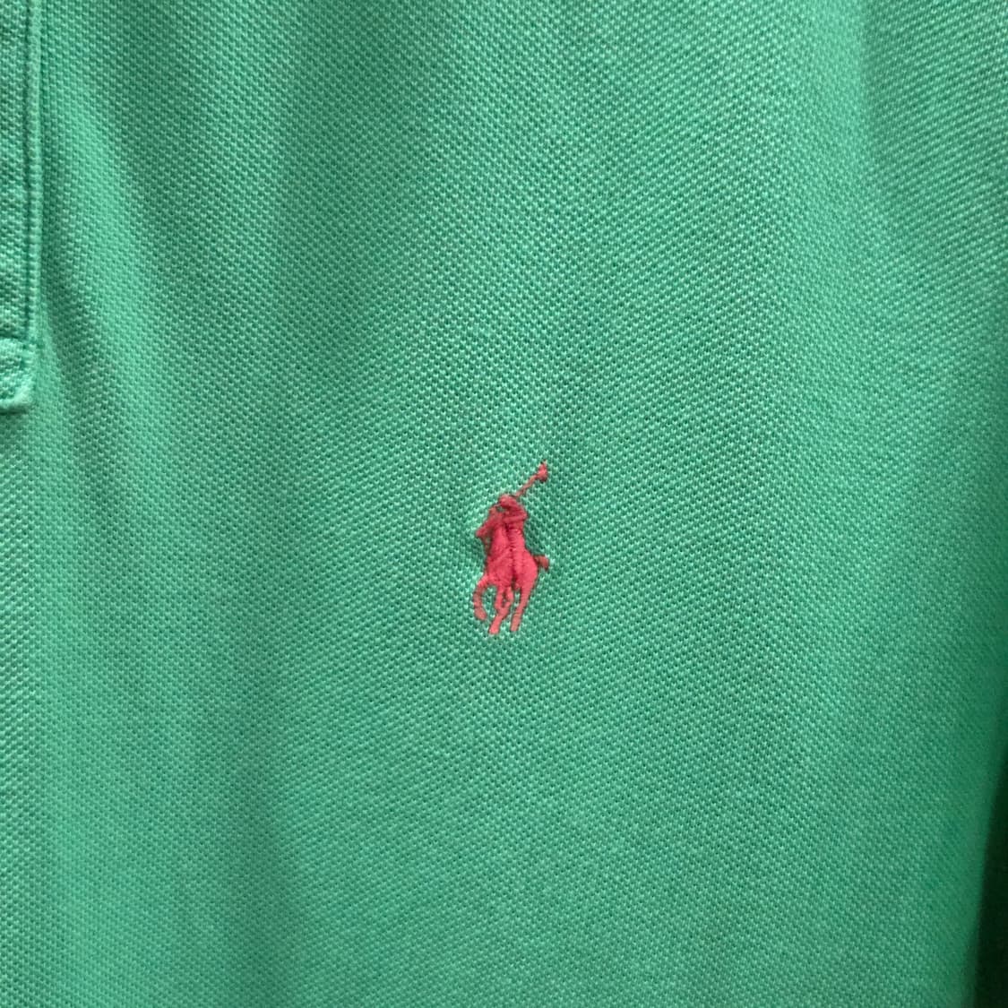 폴로랄프로렌 피케 카라티 연두색 L 상품이미지2