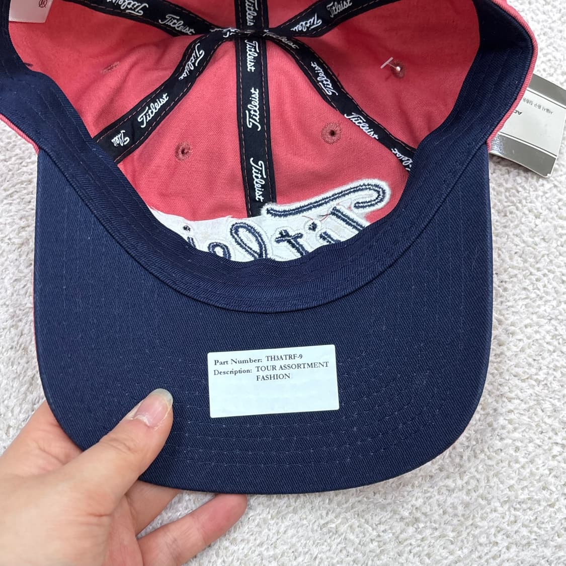 F 타이틀리스트 투어 퍼포먼스 볼캡 0331E 상품이미지5