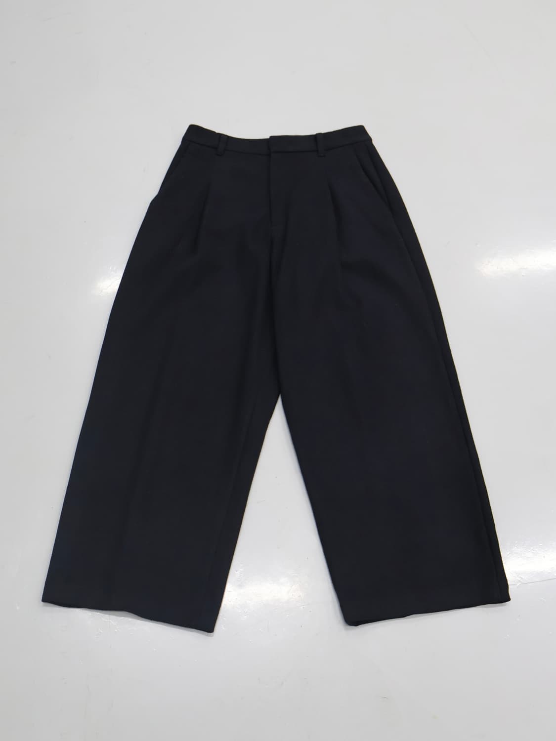 UNIQLO x Comptoir Wool Slacks Black 상품이미지1