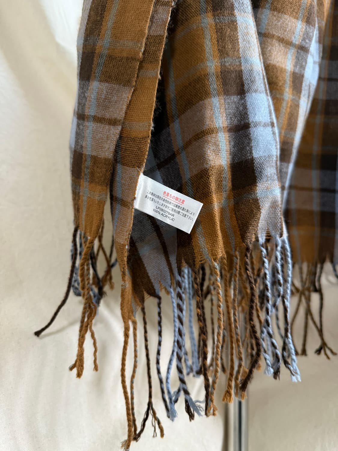 Check Wide Muffler 상품이미지5