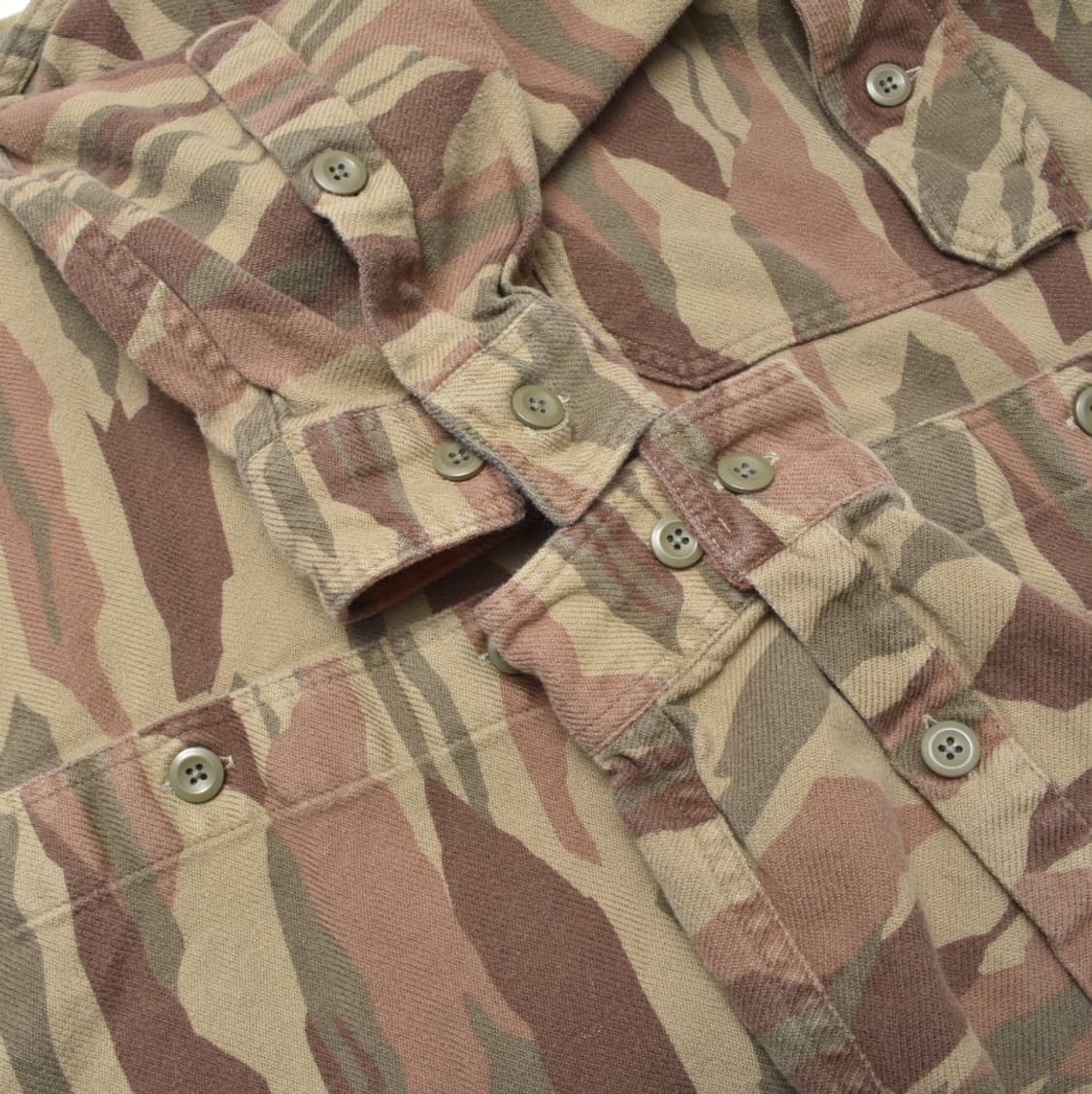 파타고니아 카모패턴 오가닉 코튼 셔츠 남방 M N0777 상품이미지3