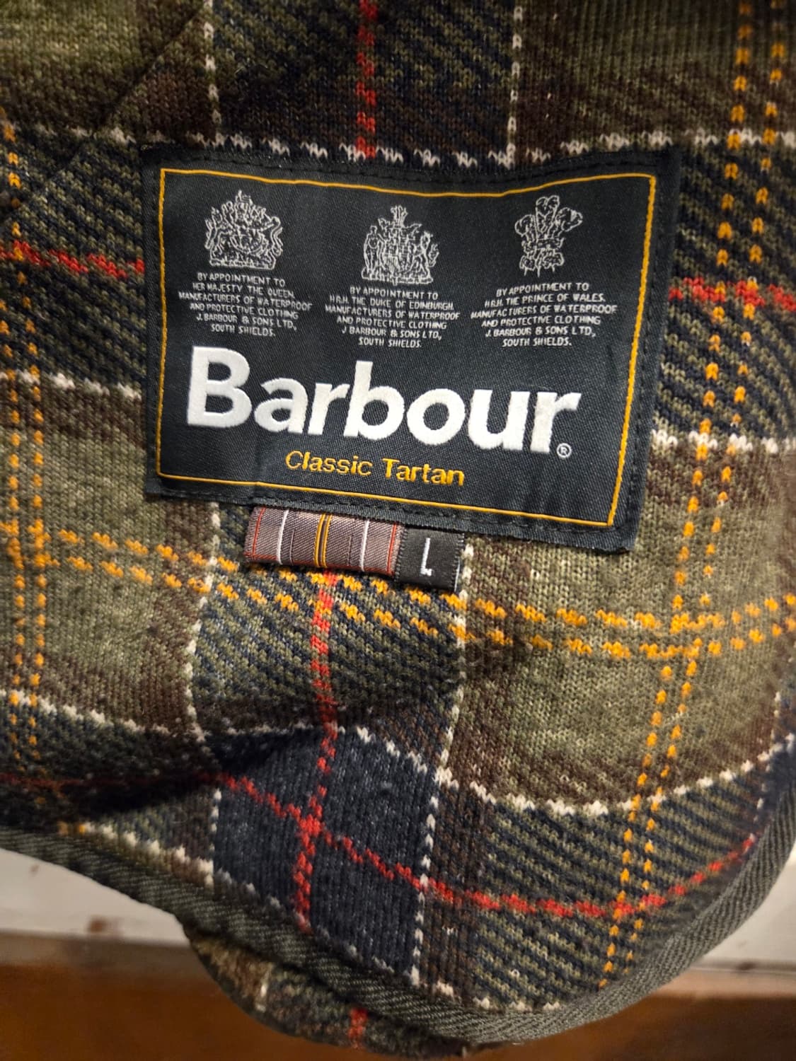 바버 왁스코팅 자켓 상품이미지10