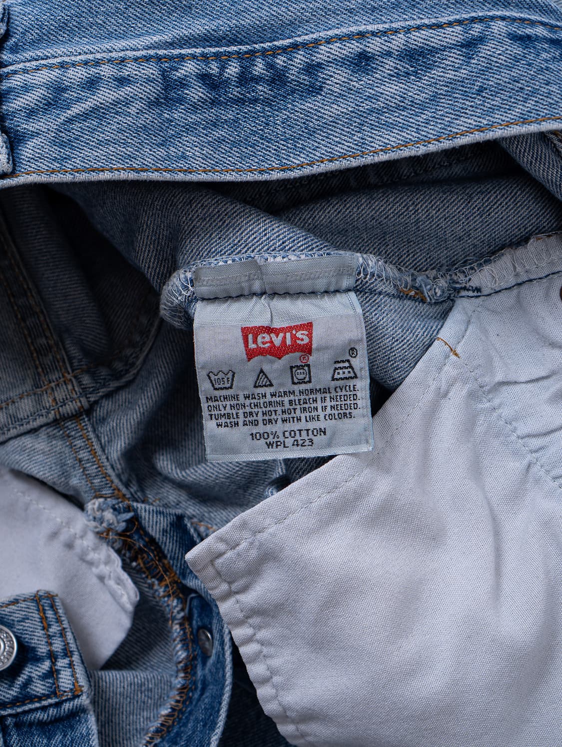 90s Levi's 501 Washed Denim Pants 상품이미지5