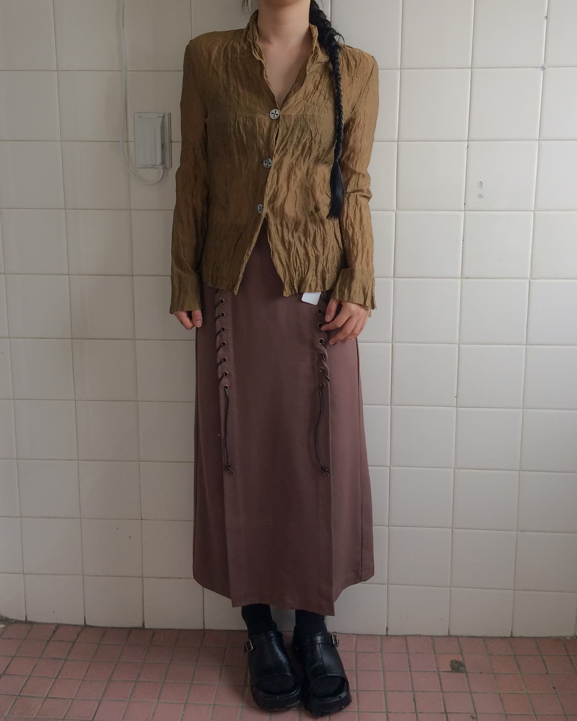 pleats shirt jacket 상품이미지1