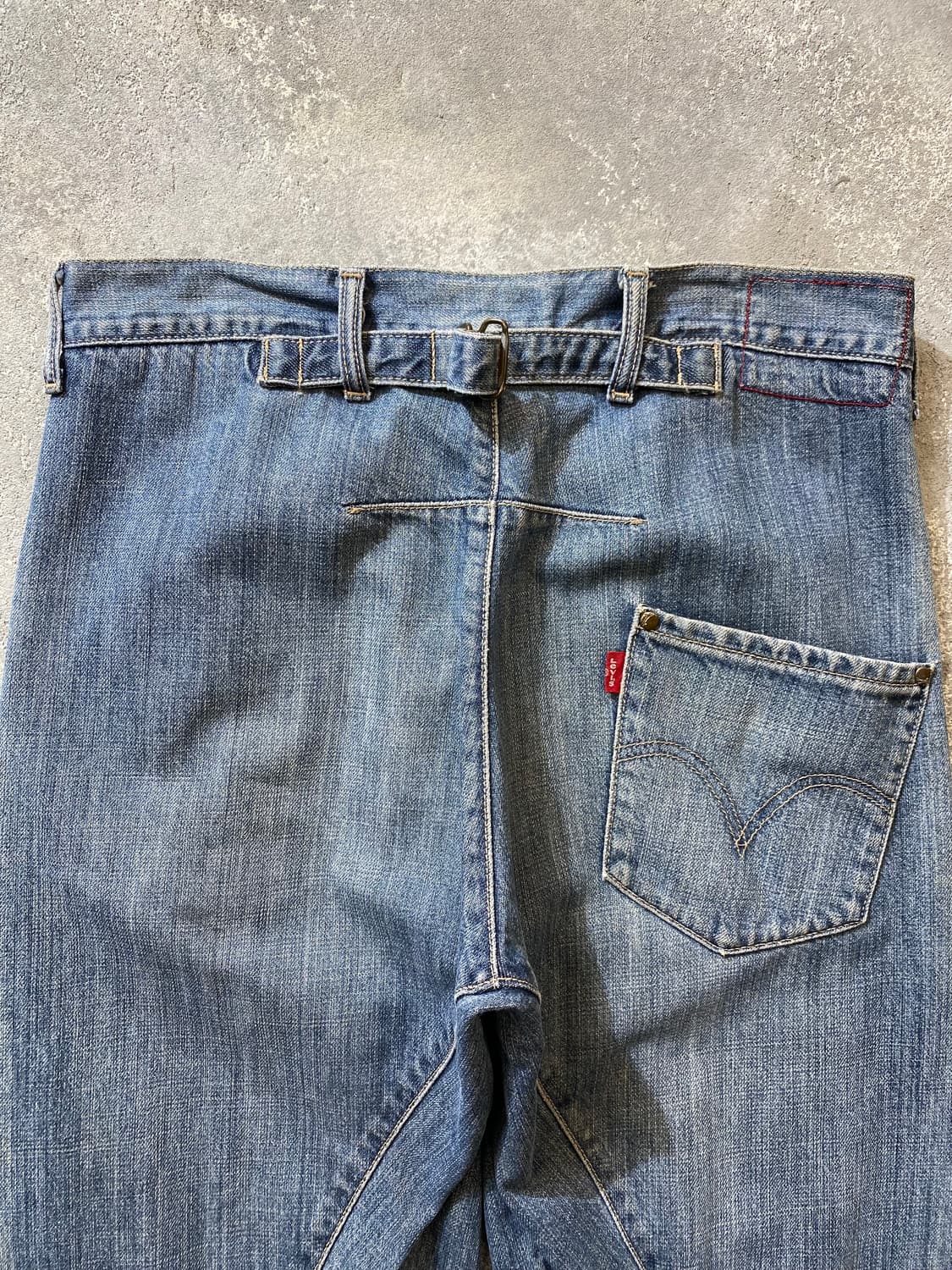 [30] 00s 리바이스 엔지니어드진 신치백 데님팬츠 상품이미지2