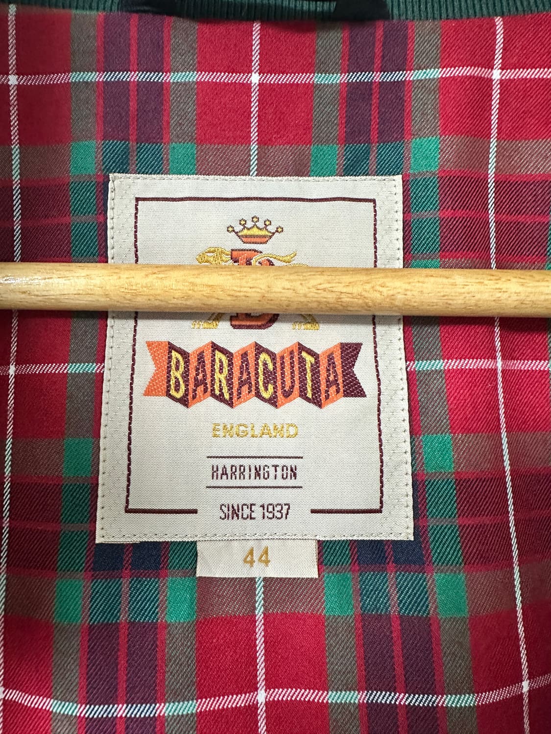 바라쿠타 G9 해링턴 자켓 레이싱 그린(44) 상품이미지5