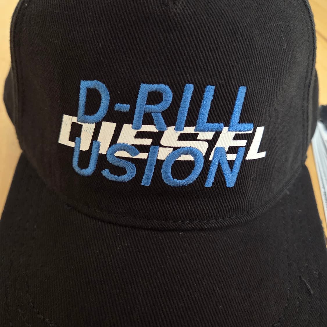 디젤 모자 블랙 캡 빈티지 DIESEL 상품이미지2