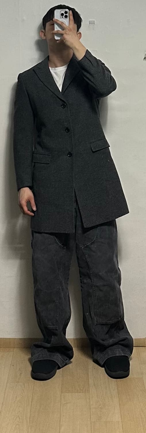 유니클로 질샌더 싱글코트 상품이미지5