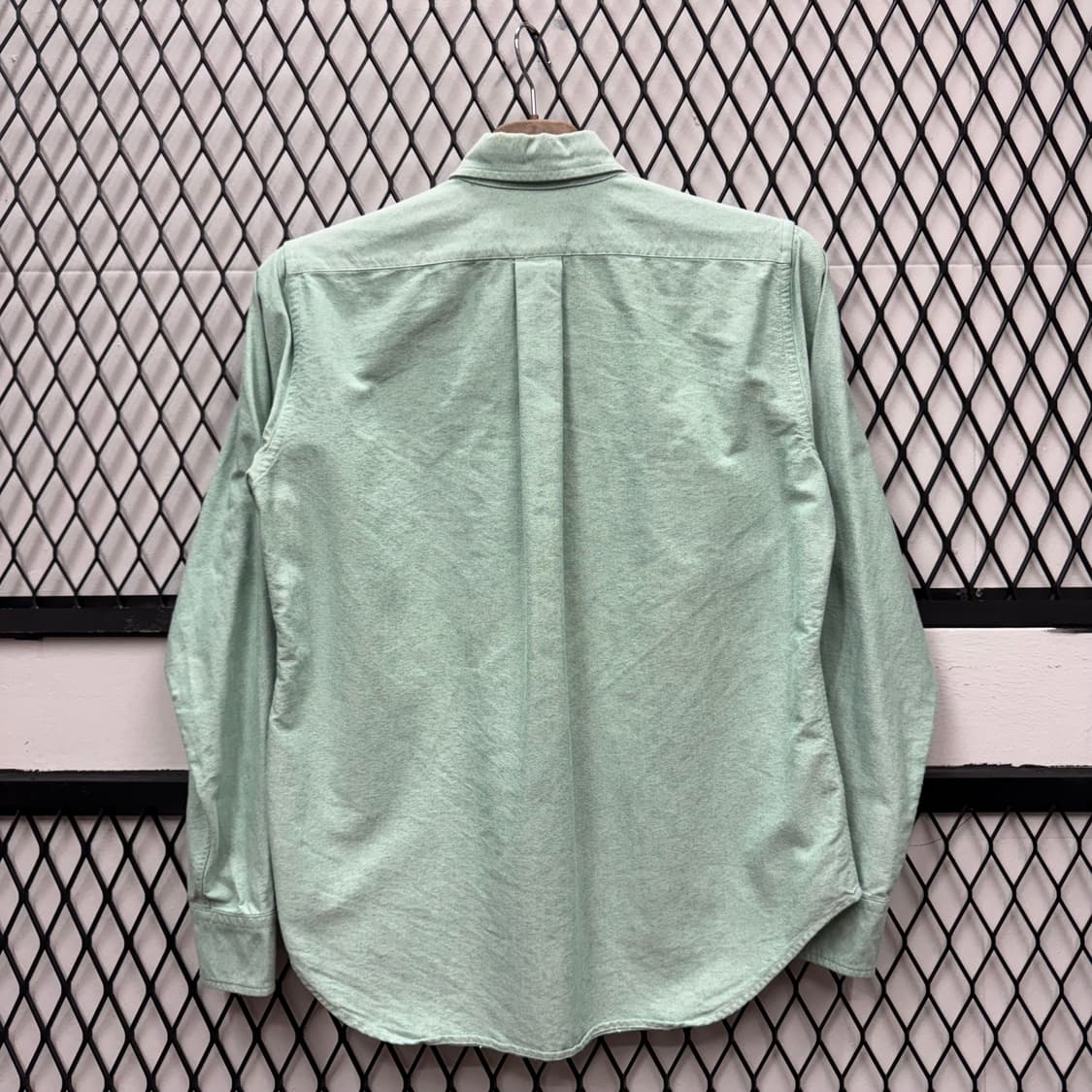 폴로 랄프로렌 솔리드 긴팔 셔츠 멀티포니 포인트 민트 상품이미지2