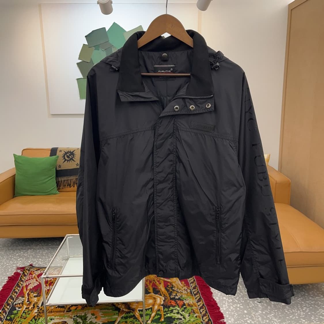 푸부 FUBU 올드스쿨 윈드브레이커 바람막이 자켓 100 C05574 상품이미지1