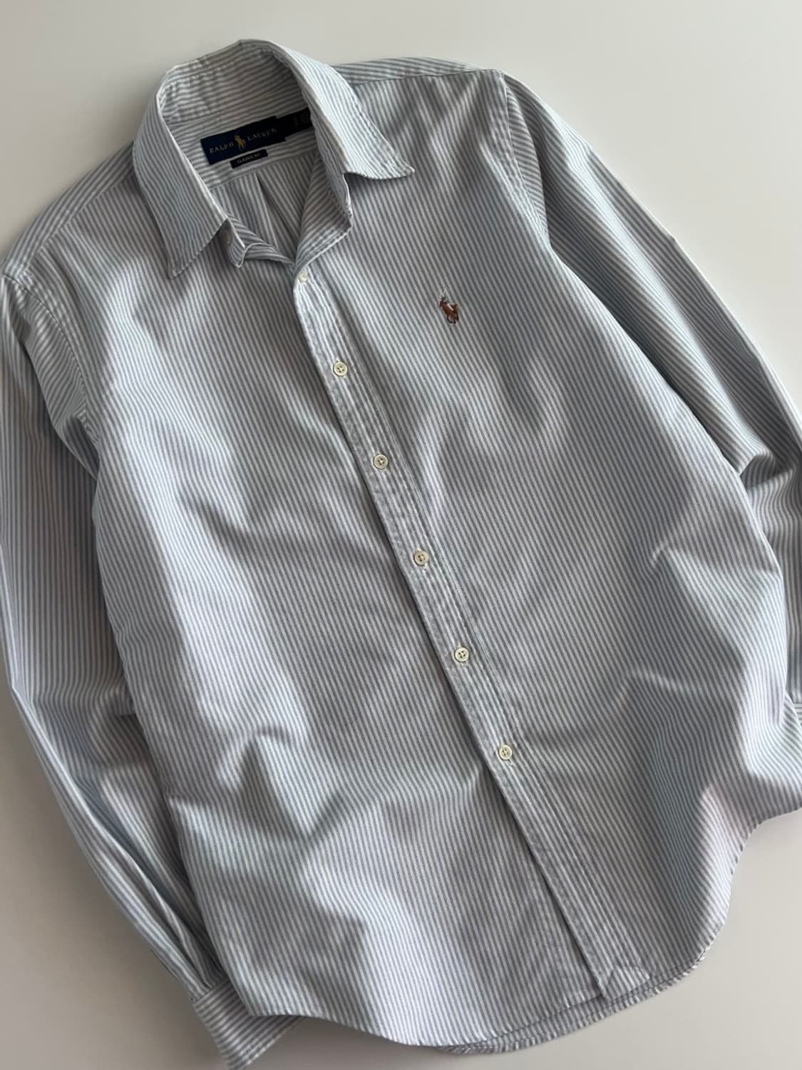 폴로 랄프로렌 스트라이프 셔츠 S 상품이미지2