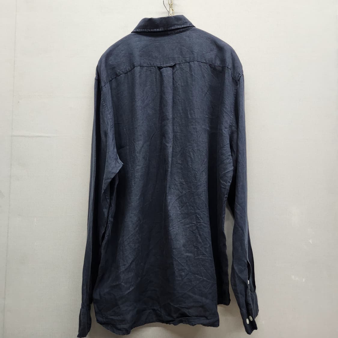 라코스테 로고 린넨 셔츠 42(XL) 상품이미지4