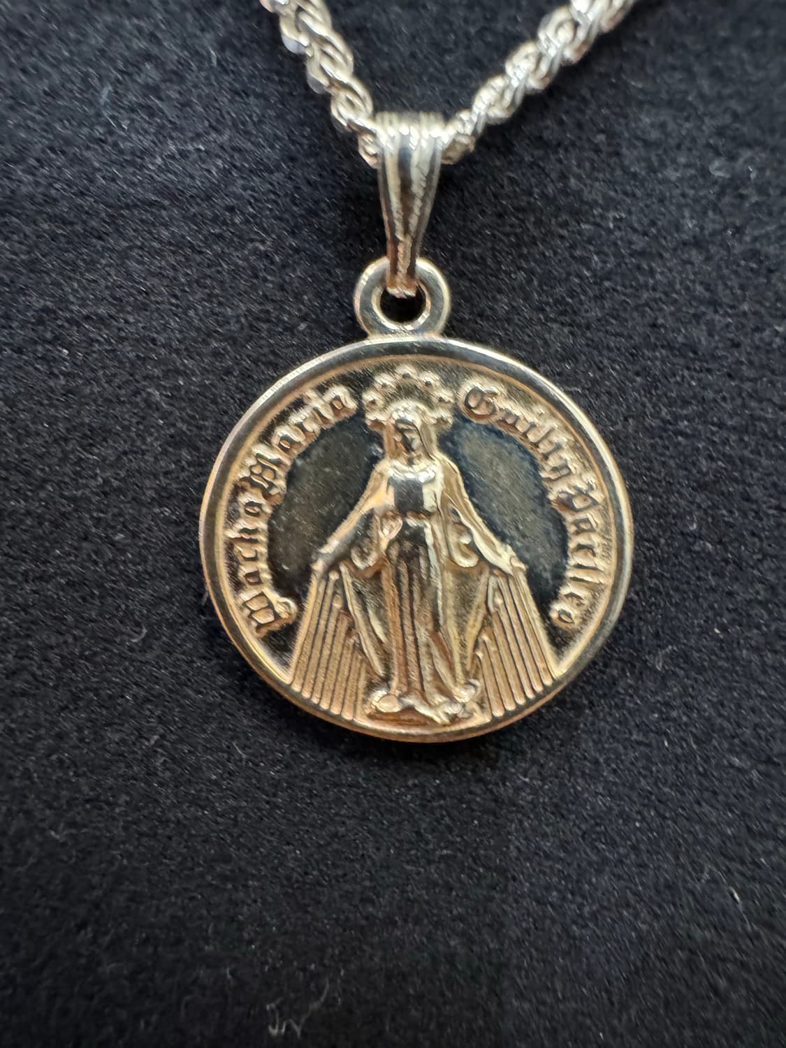 [OS] 와코마리아 코인 실버 목걸이 (기적의 패) 상품이미지4