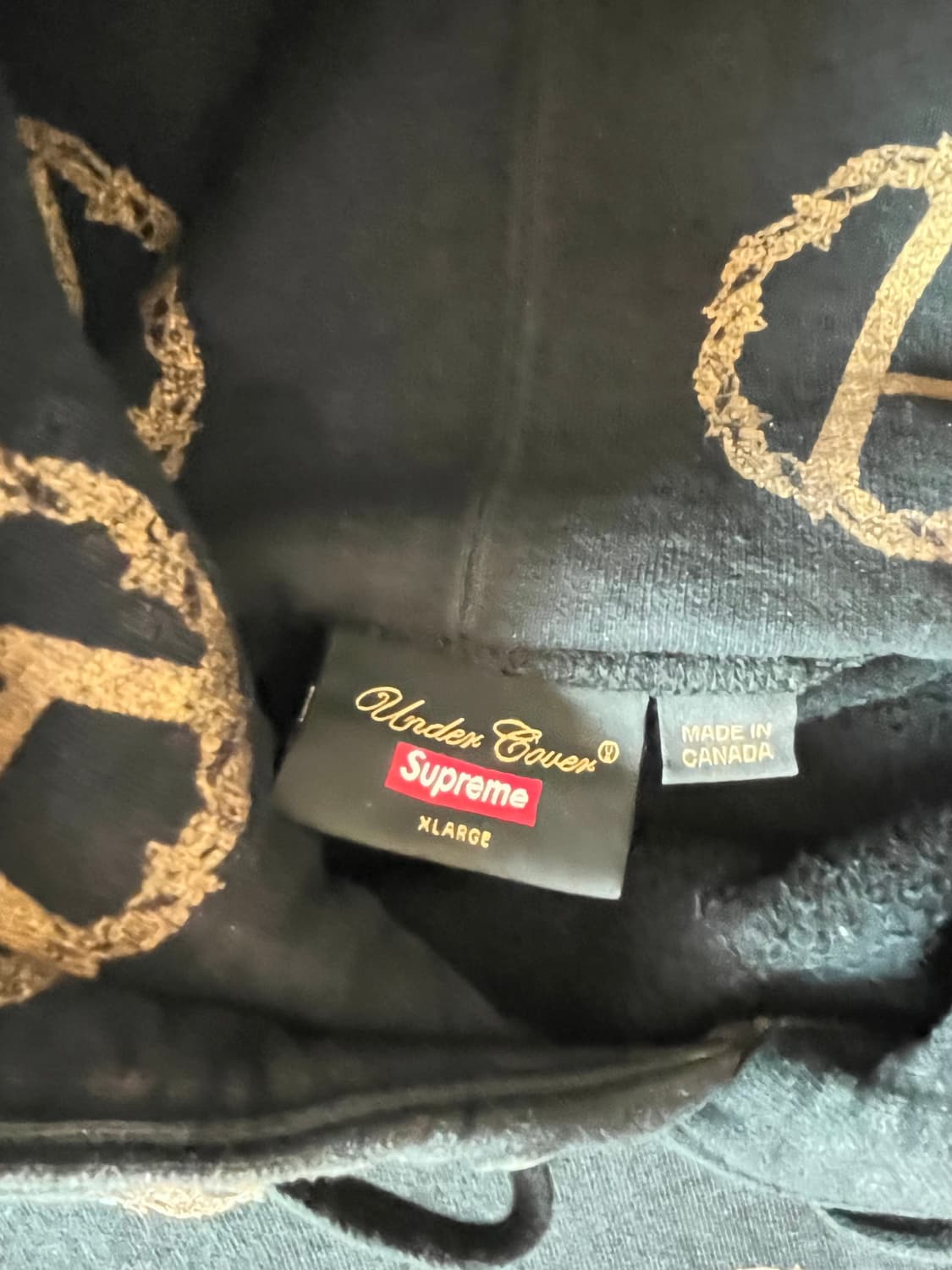 슈프림 언더커버 아나키 후드 XL 상품이미지2