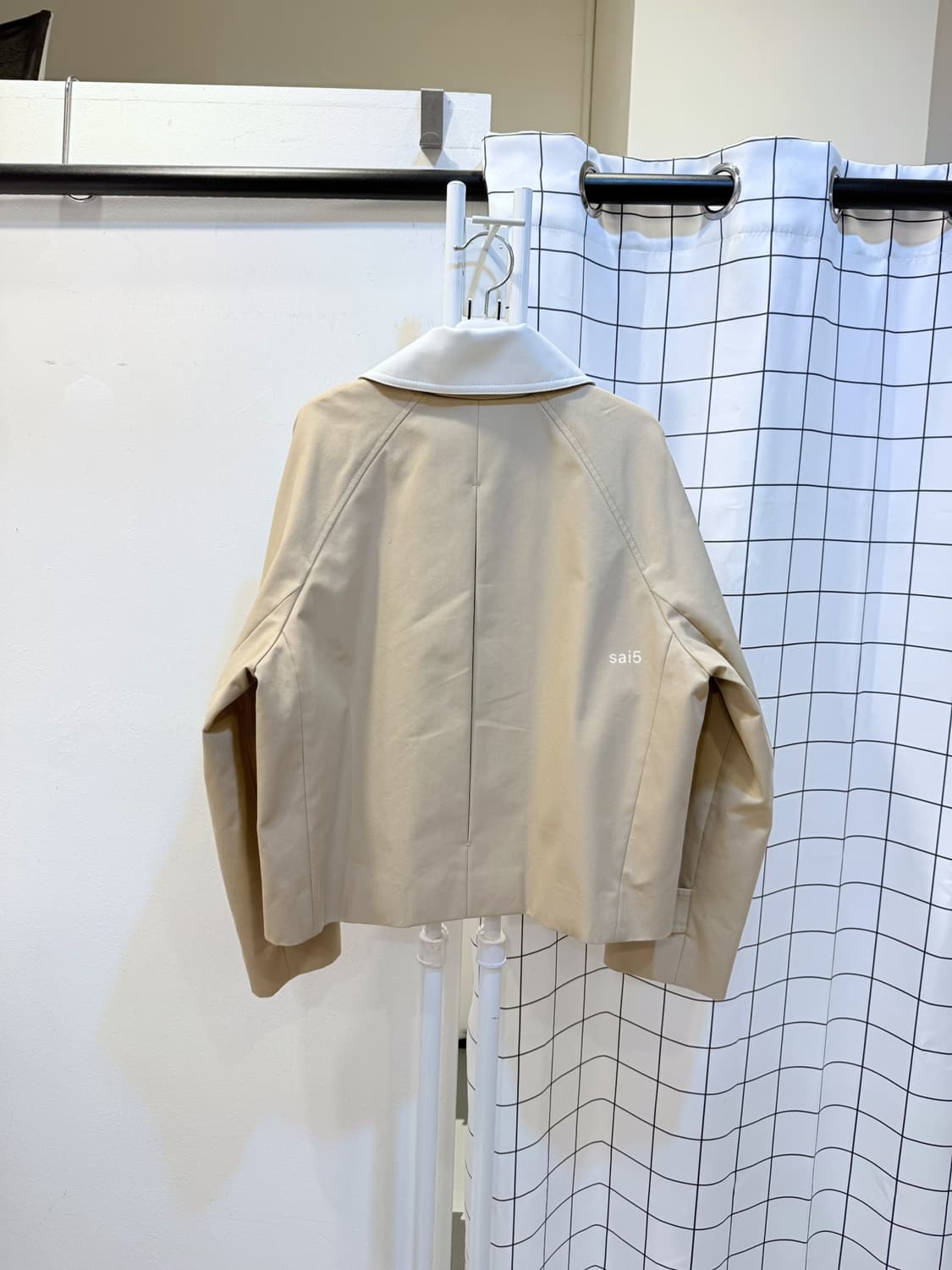 아위 레더카라 자켓 상품이미지6