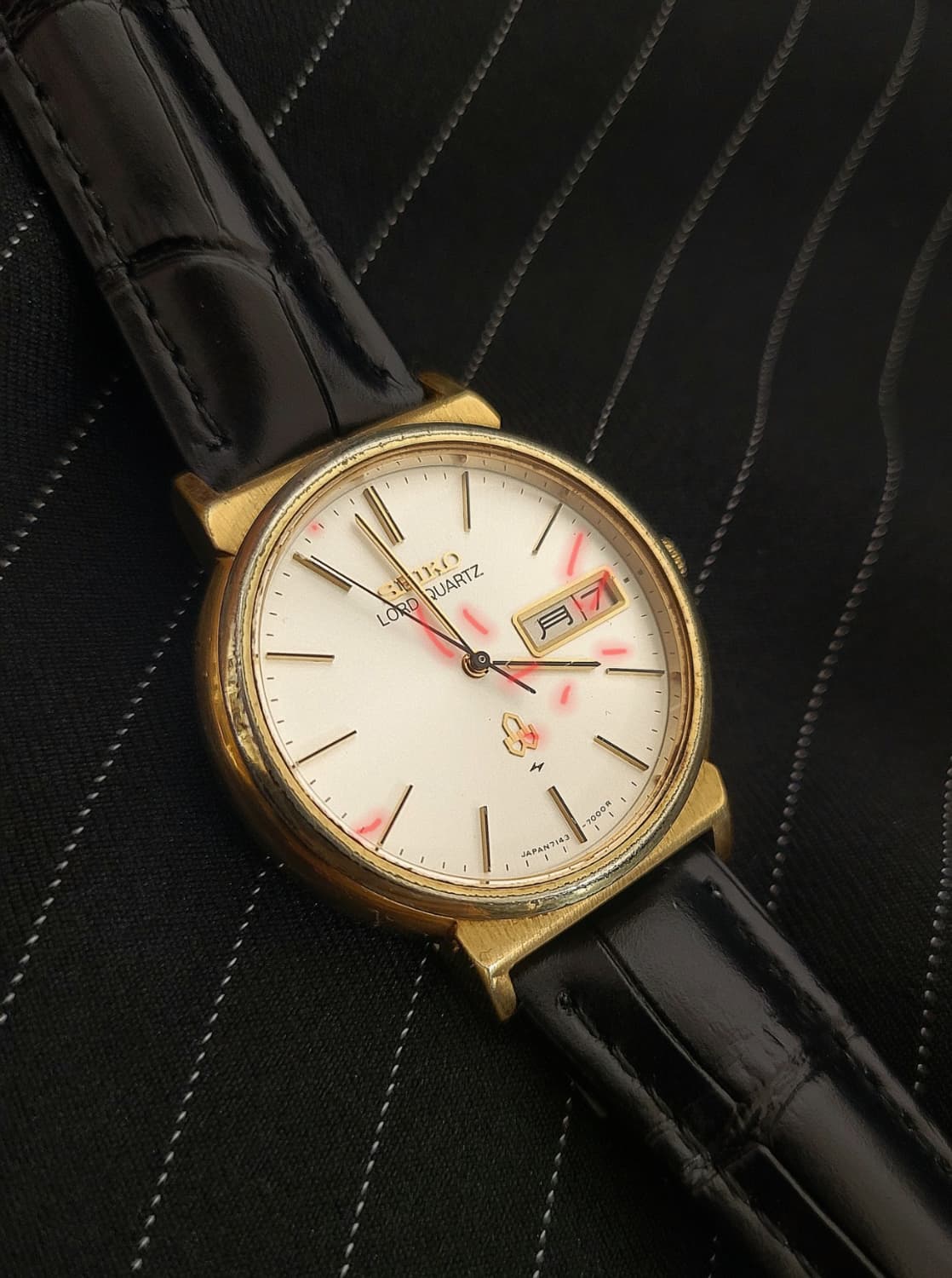 세이코 로드쿼츠 금장 빈티지 시계 상품이미지8