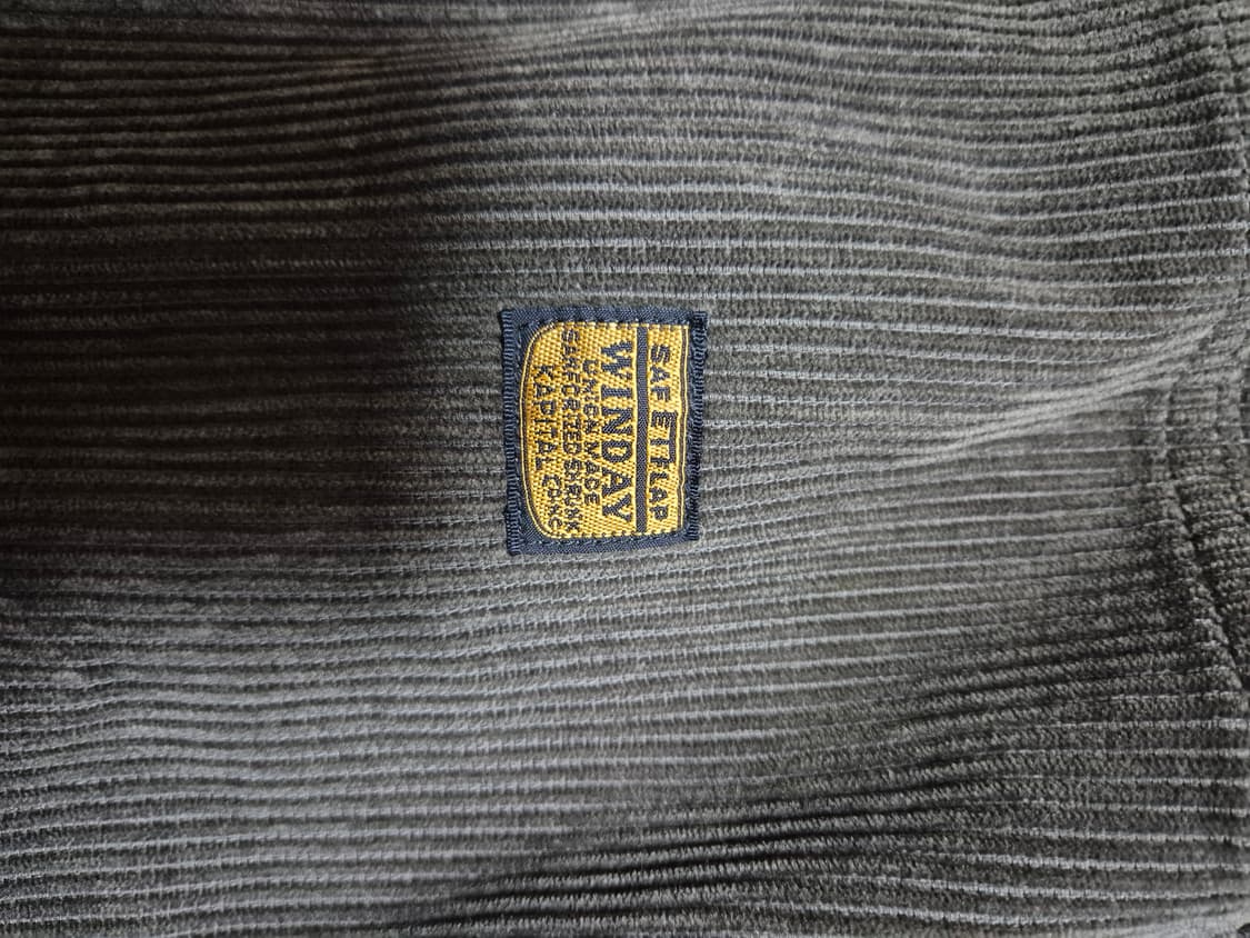 캐피탈 코듀로이 프로펠러 자켓(M) 상품이미지3