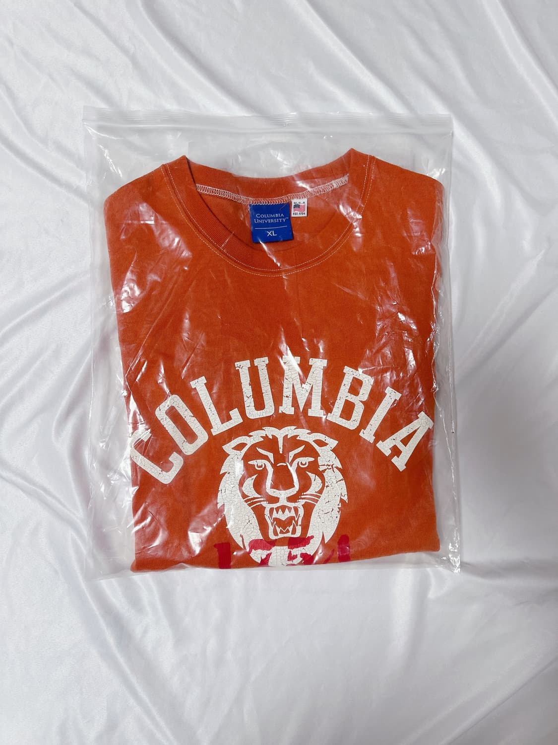 [컬럼비아 유니버시티] 라이온즈 로즈볼 로고 반팔 티셔츠 오렌지 (105 상품이미지7