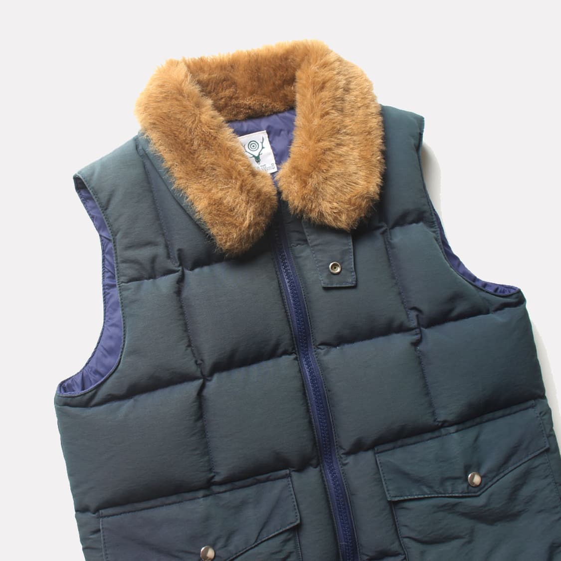 남이서팔 퍼카라 패딩베스트_2722 상품이미지2